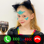 Cover Image of Télécharger Like Nastya Fake Video Call Prank 1.0 APK
