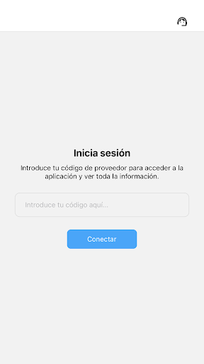 Android application Proveedores Poligono screenshort