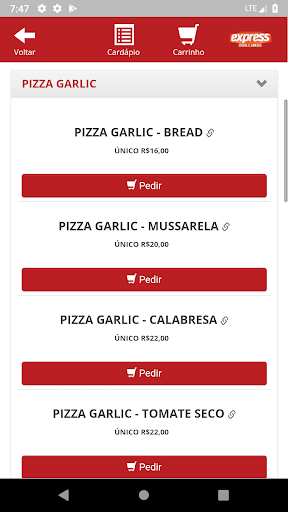 Express Pizzas e Lanches