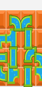 Rotate Pipes Puzzle