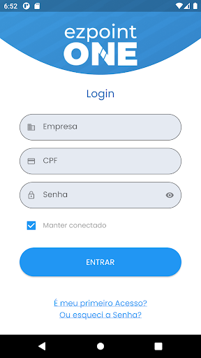 Android application EzPoint One screenshort