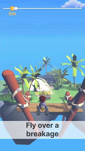 Android application Slingshot Dash screenshort