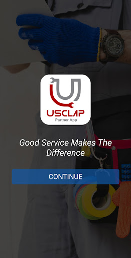 Android application USCLAP Services - Partner screenshort