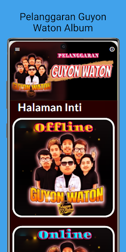 Pelanggaran Guyon Waton Album Screen 3