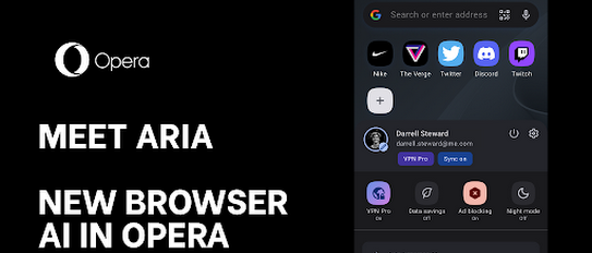 Opera Browser With AI