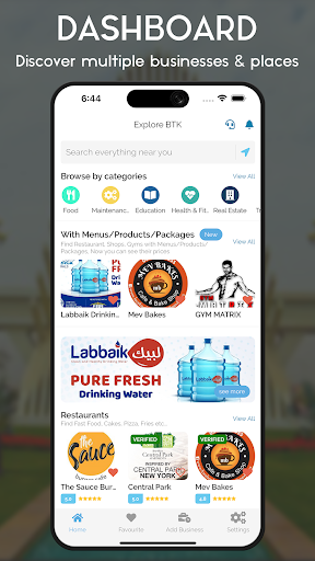 Android application Explore BTK screenshort