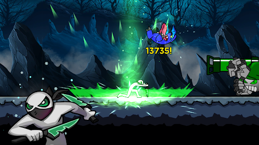 Android application CatoonActionHeroes (Stickman) screenshort