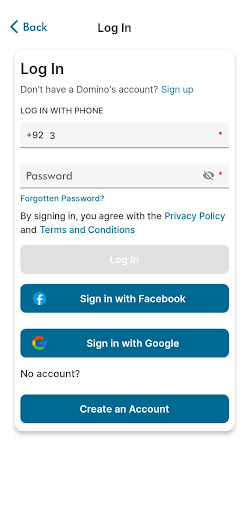 Dominos Pakistan Screen 2