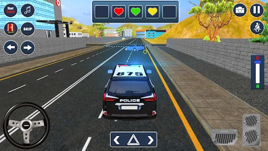 プラド警察の車: 駐車ゲーム