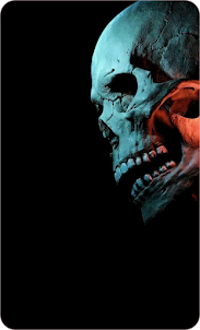 Scary Skull Wallpaper 4K