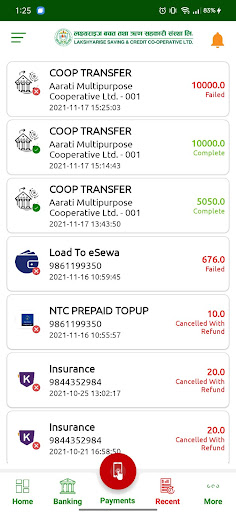 Lakshyarise Smart App Screen 2