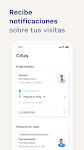 screenshot of Doctoralia: pide citas médicas