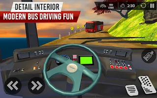 Offroad Coach Bus Driving 3D - Screenshot 3