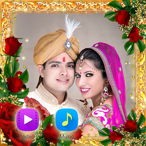 Android application Flower Video Maker With Music screenshort
