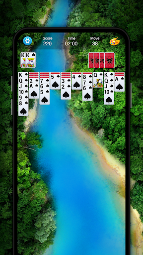 Screenshot of Spider Solitaire