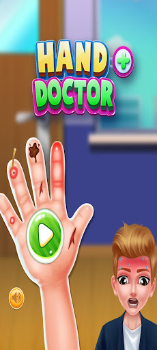 Android application ASMR Hand Doctor Surgeon Game screenshort