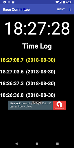 RaceTac Committee Screen 3