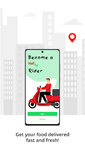 Android application Hatly Driver screenshort