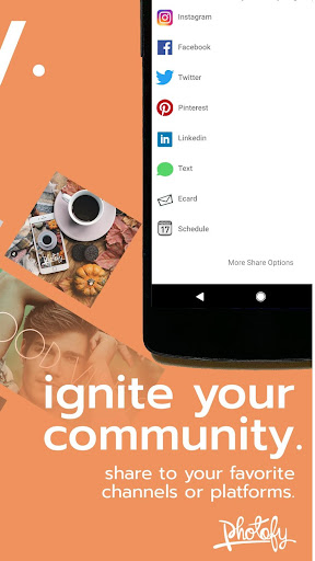 Screenshot of Photofy Content Creation