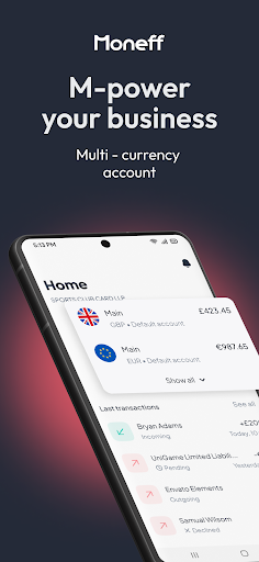 Android application Moneff screenshort