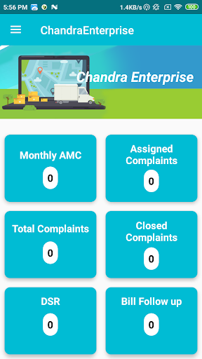 Android application Chandra Enterprise screenshort