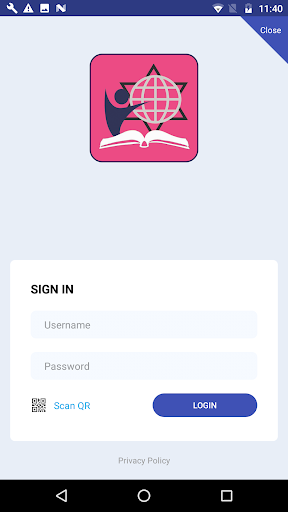 Android application Pragati Secondary School screenshort