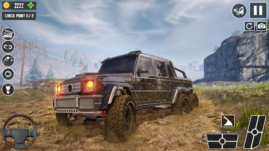 Extreme Offroad Jeep Driving