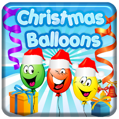 Middle Christmas Balloons - Screenshot 1