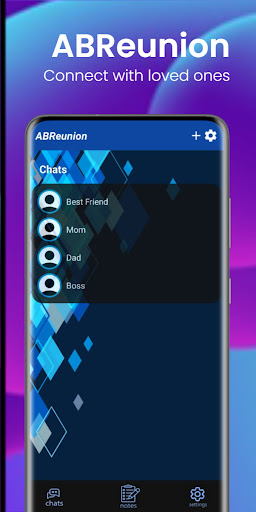 Android application ABReunion - Chat App screenshort