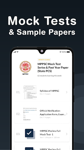 MPPSC Exam Preparation App Screenshot 4 - AppWisp.com