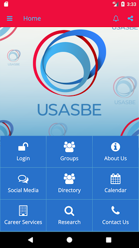 Android application USASBE screenshort