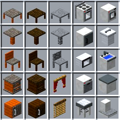 Meubelmod vir Minecraft PE Laai af op Windows