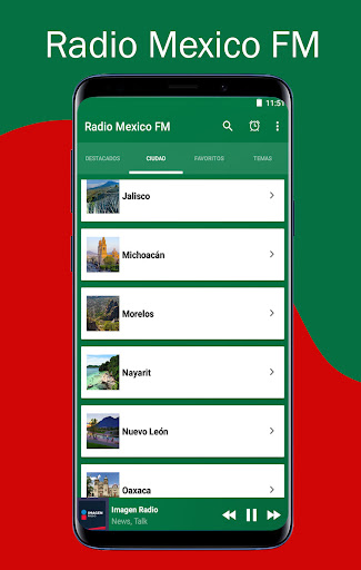 Radio Mexico FM Screen 2