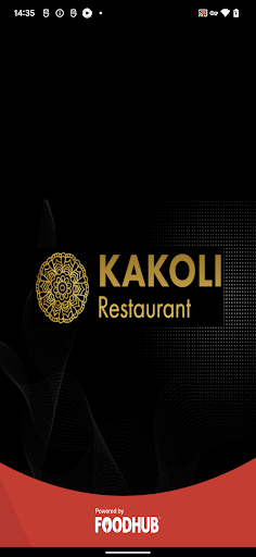 Android application Kakoli Restaurant screenshort