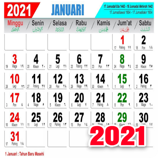 Kalender jawa 2021