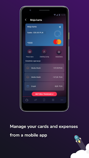 Android application Quicko Wallet screenshort