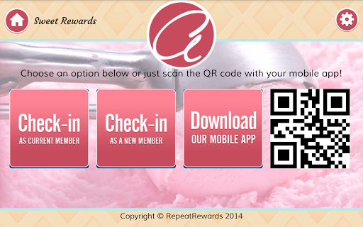 RepeatRewards Check-in Screen 2