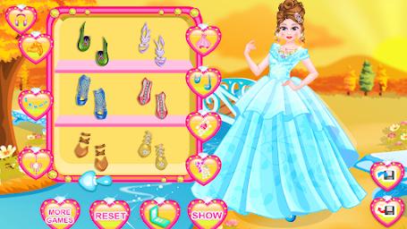 Princess Fashion Salon, Dress Up and Make-Up Game