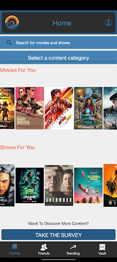 Android application Screen Surf screenshort