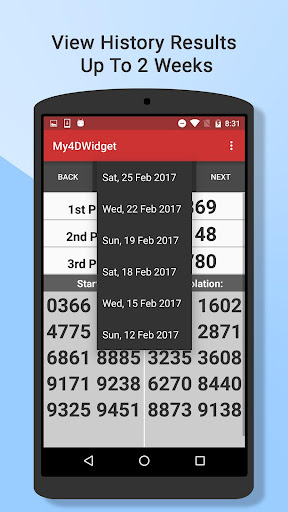 My4DWidget: Live 4D Widget SG Screen 3