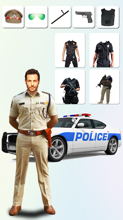 Men Police Suit Photo Editor - 1.0.14 - (Android)