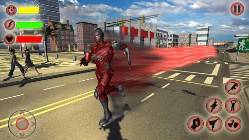 Light Speed Hero Rescue Aim Screen 2