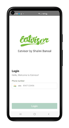 Android application Eatvisor by Shalini Bansal screenshort