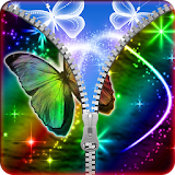 Shiny Butterfly Zipper Lock icon