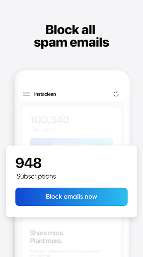 Instaclean - Clean your Inbox Screen 2
