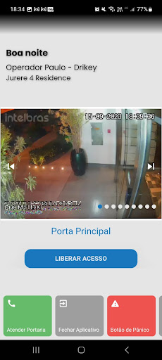 AutoPortaria Entri Screen 2