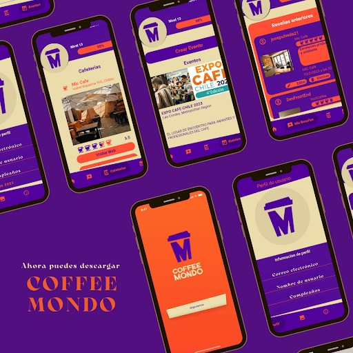 Android application Coffeemondo screenshort