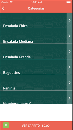 City Salads Screen 3