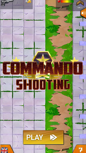 Android application Ninja Commando Shooting Game screenshort