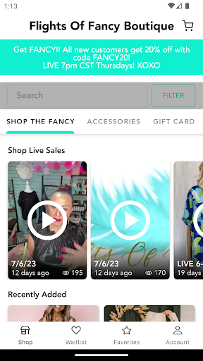 App preview
